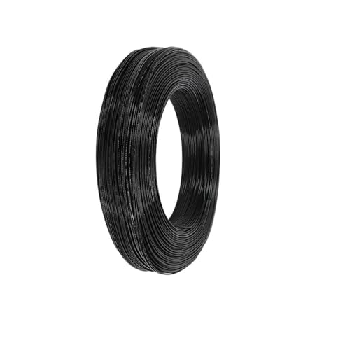 SVKVBNLNGK 10M UL1332 PTFE-Draht 300V FEP-isoliertes 30 28 26 24 22 20 18 16 AWG verzinntes Kupferkabel for 3D-Drucker Draht(Black,10 METERS_28AWG) von SVKVBNLNGK