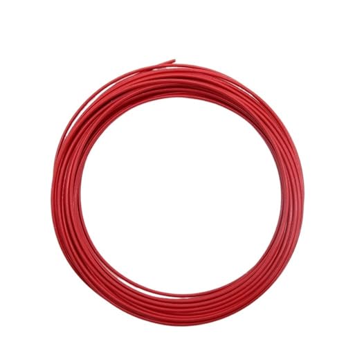 SVKVBNLNGK 10M versilberter PTFE-Draht FEP-isoliert, mehrere Farben, 30 AWG – 20, DIY-OFC-Kupferkabel for 3D-Drucker Draht(4,10 METERS_30AWG 0.68MM SQ0.06) von SVKVBNLNGK