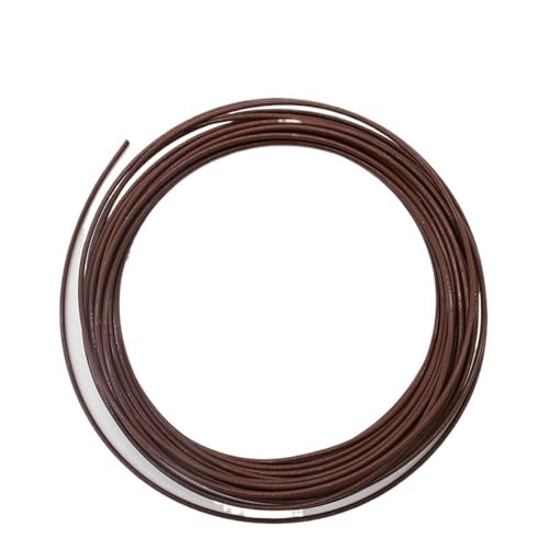 SVKVBNLNGK 10M versilberter PTFE-Draht FEP-isoliert, mehrere Farben, 30 AWG – 20, DIY-OFC-Kupferkabel for 3D-Drucker Draht(A,10 METERS_24AWG 1.1MM SQ0.2) von SVKVBNLNGK