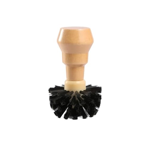 SVKVBNLNGK 58/51 mm Tragbare Kaffee-Tamper-Reinigungsbürste for Holzgriff Haushaltskaffeemaschinen-Zubehör Praktische Küchenwerkzeuge Reinigungsbürste für Kaffeemaschinen(61mm) von SVKVBNLNGK