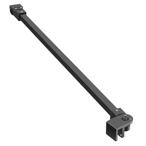 SVNR Duschwand Stabilisator, Dusche halterung - 304 Edelstahl, 360° Drehbar, geeignet für 8-10 mm Glas, 500mm Mattschwarz SVNR Duschwand Stabilisator, Dusche halterung - 304 Edelstahl, 360° Drehbar, geeignet für 8-10 mm Glas, 500mm Mattschwarz von SVNR