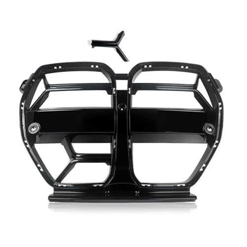 SVTSTRQE Kühlergrill vordere Stoßstange Für B&MW G80 M3 G82 G83 M4 2021 2022 2023 CSL Style Kühlergrill Motorhaube Stoßstange Grill Kühlergrill(Glänzend schwarz) von SVTSTRQE