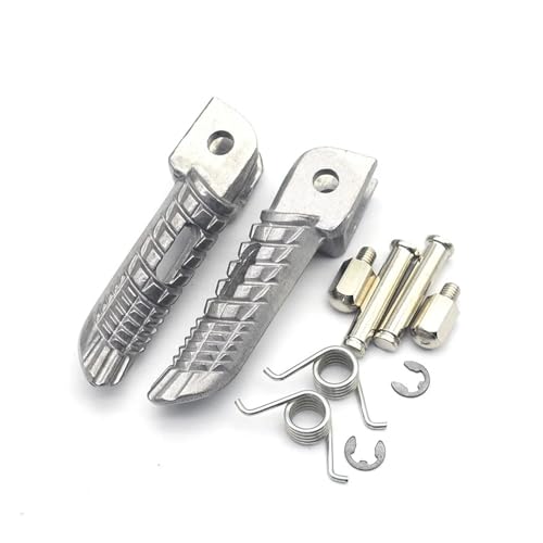 SVTSTRQE Motorrad Fußrasten Fußrastenhalterung Für Suzuki GSXR600 GSXR750 GSXR 600 750 2011–2018 GSXR1000 GSX-R 1000 2009–2017(Silber) von SVTSTRQE