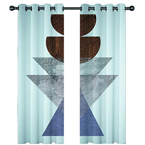 Gardinen Kinderzimmer Blickdichter Vorhang 200X214Cm 2 Stücke 3D Abstrakte Geometrische Kreative Muster Verdunklungsvorhänge Schlafzimmer Wohnzimmer Dekoration Ösenschal Kinder Thermovorhang Gardinen Kinderzimmer Blickdichter Vorhang 200X214Cm 2 Stücke 3D Abstrakte Geometrische Kreative Muster Verdunklungsvorhänge Schlafzimmer Wohnzimmer Dekoration Ösenschal Kinder Thermovorhang von SVTUSR