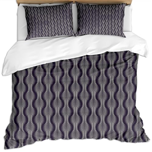 SVTUSR Bettwäsche 135X200 Kinder Mikrofaser 3 Teilig - 3D Moderner Modestil Abstrakte Kunst Grau Druck Muster Winter Bettbezug Set, Weiche Flauschige Bettbezüge Mit Reißverschluss Und 2 Kissenbezug SVTUSR Bettwäsche 135X200 Kinder Mikrofaser 3 Teilig - 3D Moderner Modestil Abstrakte Kunst Grau Druck Muster Winter Bettbezug Set, Weiche Flauschige Bettbezüge Mit Reißverschluss Und 2 Kissenbezug von SVTUSR