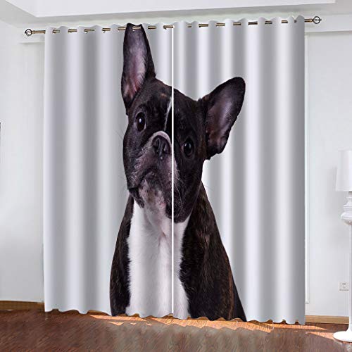 SVTUSR Verdunkelungsvorhänge 3D Haustier Tier Welpe Muster Ösen Vorhang 2Er Set 200X214Cm Verdunkelungsvorhang Blickdicht Fenstergardinen Kinderzimmer Schlafzimmer Wohnzimmer Thermovorhang SVTUSR Verdunkelungsvorhänge 3D Haustier Tier Welpe Muster Ösen Vorhang 2Er Set 200X214Cm Verdunkelungsvorhang Blickdicht Fenstergardinen Kinderzimmer Schlafzimmer Wohnzimmer Thermovorhang von SVTUSR