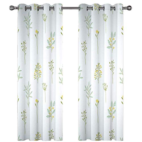 SVTUSR Vorhang Blickdicht 3D Blumen- Und Pflanzendrucke Muster Ösenschal 2Er Set 280X260Cm Fenster Gardinen Mit Ösen Verdunkelungsvorhang Wohnzimmer Kinderzimmer Thermovorhang Schallschutz Vorhänge SVTUSR Vorhang Blickdicht 3D Blumen- Und Pflanzendrucke Muster Ösenschal 2Er Set 280X260Cm Fenster Gardinen Mit Ösen Verdunkelungsvorhang Wohnzimmer Kinderzimmer Thermovorhang Schallschutz Vorhänge von SVTUSR