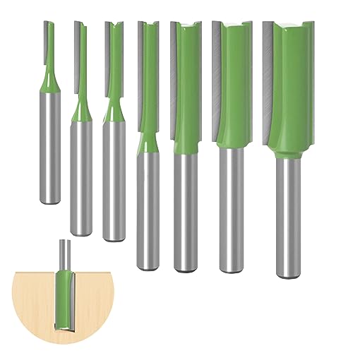 7 Teiliges Set Fräser für Oberfräse, Legierung Nutfräser 6mm Schaft, Holz Fräser Router Bit Oberfräser, für Holzzuschnitt, DIY Holzbearbeitung 7 Teiliges Set Fräser für Oberfräse, Legierung Nutfräser 6mm Schaft, Holz Fräser Router Bit Oberfräser, für Holzzuschnitt, DIY Holzbearbeitung von SVUPUE