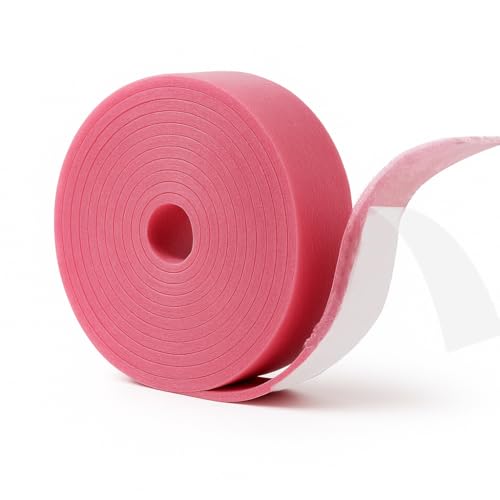 Randdämmstreifen Selbstklebend 50 mm x 5 mm x 20 m,Randdämmstreifen,Edge Insulation Strip für Estrich, Dämmband für Fußbodenheizung, Schallschutz und Wärmedämmung von SVUPUE