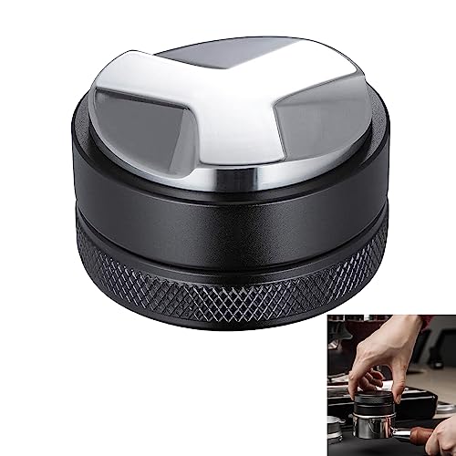 Spender, 304 Edelstahl-Nivellierer 51 mm, gemahlener Kaffee-Nivellierer, schwarz Spender, 304 Edelstahl-Nivellierer 51 mm, gemahlener Kaffee-Nivellierer, schwarz von SVUPUE