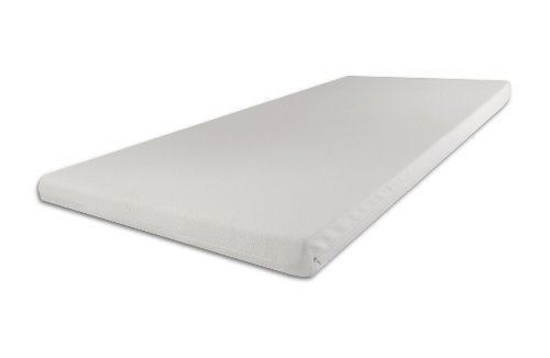 SW Bedding Viscoelastische Matratzenauflage 200 x 100 x 5cm H2 mit Bezug Medicare von SW Bedding