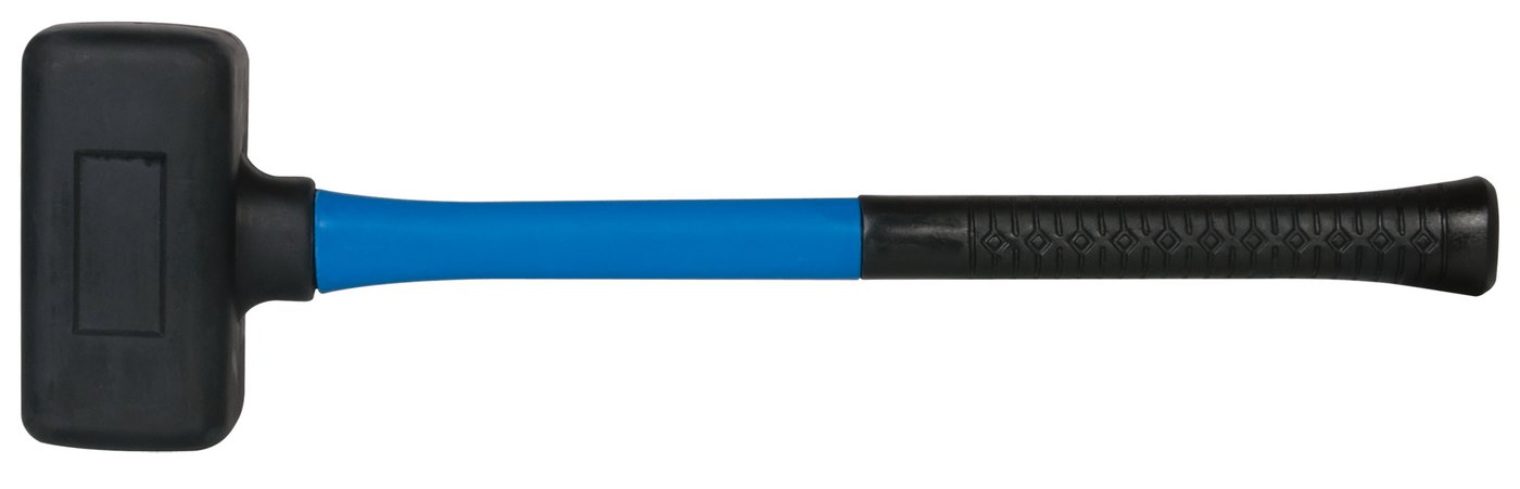 SW-STAHL Gummihammer 51113L Schonhammer 2.100 g mit 70 mm Kopfdurchmesser, rückschlagfrei von SW-STAHL