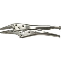 SW-Stahl 41521SB Langbeck-Gripzange 225 mm I extra schlankes Maul I Gripzange mit geraden Backen I Langbeck-Feststellzange matt verchromt I in von SW-STAHL