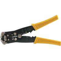 SW-Stahl 42410SB Abisolierzange automatisch I Abmantler selbsteinstellend für 0,2-6 mm² I Kabel Abisolierwerkzeug mit Drahtabschneider I von SW STAHL