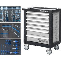 SW-Stahl Z3703 Werkstattwagen-Sortiment I Silber I bestückt 207 TLG I Werkstattwagen Werkzeugwagen gefüllt I Werkzeugschrank Lochwand I Werkzeug Set SW-Stahl Z3703 Werkstattwagen-Sortiment I Silber I bestückt 207 TLG I Werkstattwagen Werkzeugwagen gefüllt I Werkzeugschrank Lochwand I Werkzeug Set von SW STAHL