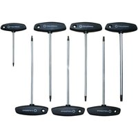 SW-Stahl 02020L T-Griff Schraubendreher Set mit TX-Profil i T10 - T40 i tx Schraubenzieher Satz von SW STAHL