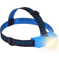 Sw Stahl - SW-Stahl S9716 led Akku-Stirnleuchte, 2W cob i wiederaufladbare Stirnlampe mit usb Ladekabel und Adapter i Kopflampe led Lampe mit von SW STAHL