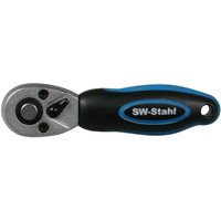 Sw-stahl - 05710SB Umschaltknarre 1/4 Zoll i feinverzahnt mit 72 Zähnen i Einsatzarretierung i Chrom-Vanadium-Stahl Sw-stahl - 05710SB Umschaltknarre 1/4 Zoll i feinverzahnt mit 72 Zähnen i Einsatzarretierung i Chrom-Vanadium-Stahl von SW-STAHL