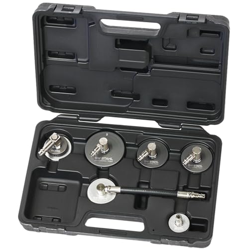 SW-Stahl 01494L Adaptersatz für Ausgleichsbehälter, 6-teilig I Bremsenentlüfter Adapter Set I für den Einsatz in Werkstätten und für professionelle Mechaniker SW-Stahl 01494L Adaptersatz für Ausgleichsbehälter, 6-teilig I Bremsenentlüfter Adapter Set I für den Einsatz in Werkstätten und für professionelle Mechaniker von SW-Stahl