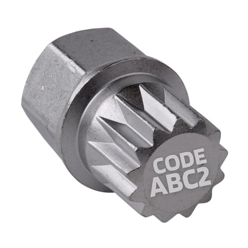 SW-Stahl 02382L-15 Felgenschloss Adapter Code ABC2 Radsicherung Schlüssel für VW von SW-Stahl