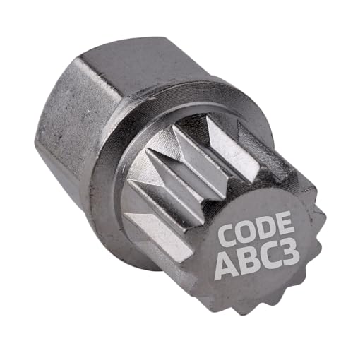 SW-Stahl 02382L-16 Felgenschloss Adapter ABC3 I geeignet für VW I Felgenschlösser lösen I Radsicherung Felgenschloss Demontage Werkzeug I Felgenschloss Ausdreher I Felgensicherung Schlüssel SW-Stahl 02382L-16 Felgenschloss Adapter ABC3 I geeignet für VW I Felgenschlösser lösen I Radsicherung Felgenschloss Demontage Werkzeug I Felgenschloss Ausdreher I Felgensicherung Schlüssel von SW-Stahl
