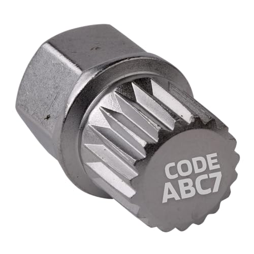 SW-Stahl 02382L-20 Felgenschloss Adapter ABC7 I geeignet für VW I Felgenschlösser lösen I Radsicherung Felgenschloss Demontage Werkzeug I Felgenschloss Ausdreher I Felgensicherung Schlüssel SW-Stahl 02382L-20 Felgenschloss Adapter ABC7 I geeignet für VW I Felgenschlösser lösen I Radsicherung Felgenschloss Demontage Werkzeug I Felgenschloss Ausdreher I Felgensicherung Schlüssel von SW-Stahl