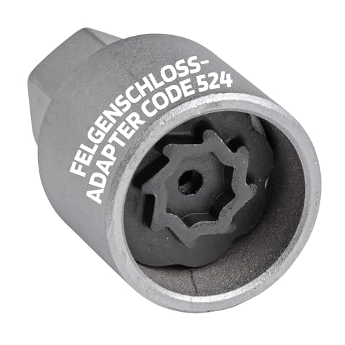 SW-Stahl 02383L-4 Felgensicherung/Felgenschloss VW Adapter 524 von SW-Stahl