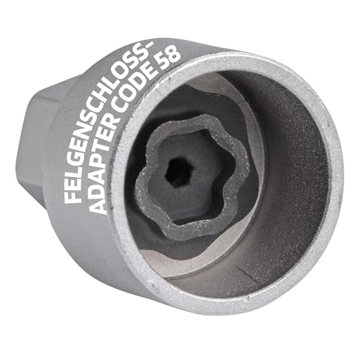 SW-Stahl 02384L-18 Felgensicherung/Felgenschloss BMW Adapter 58 von SW-Stahl