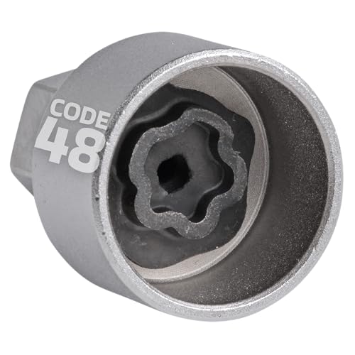 SW-Stahl 02384L-8 Felgenschloss Adapter 48 I geeignet für BMW I Felgenschlösser lösen I Radsicherung Felgenschloss Demontage Werkzeug I Felgenschloss Ausdreher I Felgensicherung Schlüssel SW-Stahl 02384L-8 Felgenschloss Adapter 48 I geeignet für BMW I Felgenschlösser lösen I Radsicherung Felgenschloss Demontage Werkzeug I Felgenschloss Ausdreher I Felgensicherung Schlüssel von SW-Stahl