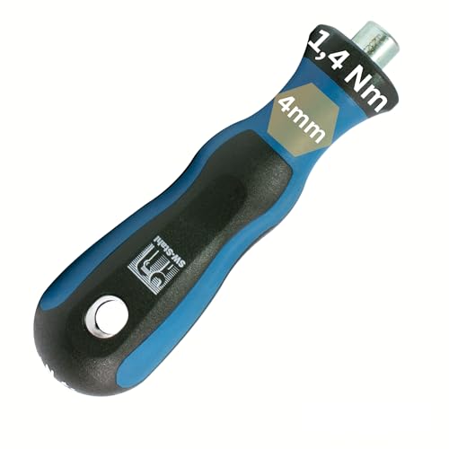 SW-Stahl 03904L Drehmomentschraubendreher 1,4 Nm voreingestellt I 6-Kant Aufnahme von SW-Stahl