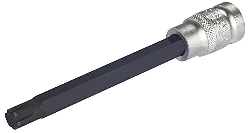 SW-Stahl 04426L Ribe Schraubendreheinsatz 1/2", RB-Profil, 7 x 240 mm | Bit-Nuss aus Chrom-Vanadium-Stahl | Präzisions-Stecknuss für Ribe-Schrauben von SW-Stahl