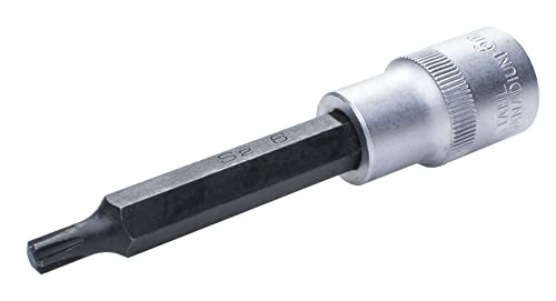 Schraubendreheinsatz 1/2 Zoll RB-Profil 12 x 100 mm | Bit aus Chrom-Vanadium-Stahl | Steckschlüsseleinsatz für tiefe Schrauben | Korrosionsbeständig | Kompatibel mit Ratschen & Adaptern Schraubendreheinsatz 1/2 Zoll RB-Profil 12 x 100 mm | Bit aus Chrom-Vanadium-Stahl | Steckschlüsseleinsatz für tiefe Schrauben | Korrosionsbeständig | Kompatibel mit Ratschen & Adaptern von SW-Stahl