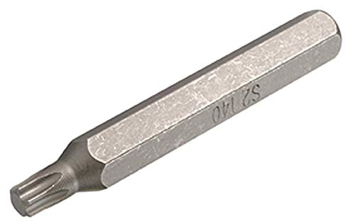 SW-Stahl 05233L Schraubendrehbit, 3/8, T-Profil, T40, lang I Schraubendreher Bit 75mm I langer Biteinsatz T-Profil 3/8 Zoll I Sechsrund Einsatz Bit Chrom Vanadium I Werkzeug Einsatz Sechskant von SW-Stahl