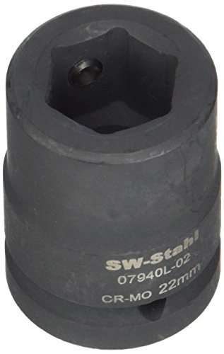 SW-Stahl 07940L-02 Impact Adapter, 20 mm (3/4") für 22 mm Spezialbits von SW-Stahl