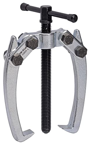 SW-Stahl 10885L Mini Laschenabzieher 10-90mm I Abzieher Werkzeug 2-armig mit T-Griff I Innen- und Außenabzieher von SW-Stahl