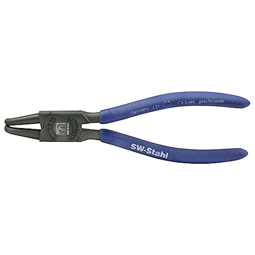 SW-Stahl 41402L Sicherungsringzange, gebogen, innen, 175 mm I Sprengringzange Stahllegierung I Seegeringzange für Bohrungen, Präzisionsspitzen I Werkzeug für Sicherungsringe SW-Stahl 41402L Sicherungsringzange, gebogen, innen, 175 mm I Sprengringzange Stahllegierung I Seegeringzange für Bohrungen, Präzisionsspitzen I Werkzeug für Sicherungsringe von SW-Stahl