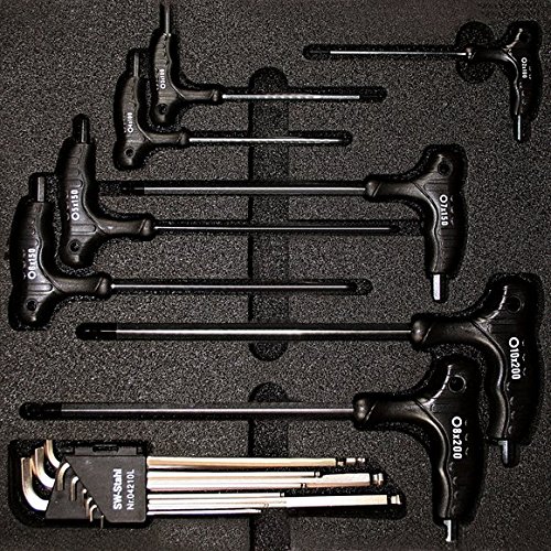 SW-Stahl Moduleinlage Innensechskant 17 teilig, Z2566-5EM SW-Stahl Moduleinlage Innensechskant 17 teilig, Z2566-5EM von SW-Stahl