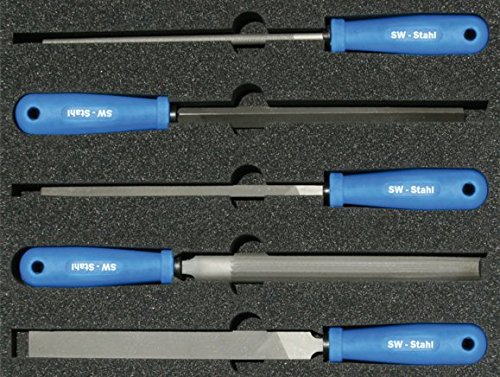 SW-Stahl Moduleinlage mit 5 Werkstattfeilen, Z2550-5 SW-Stahl Moduleinlage mit 5 Werkstattfeilen, Z2550-5 von SW-Stahl