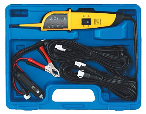 SW-Stahl 32255L Multitester, KFZ, 6-24 V I Kfz Spannungsprüfer I Auto Stromtester Kabel I Fahrzeug Elektrikprüfer I Für PKW und LKW I Verwendung als Diodenprüfer von SW-Stahl