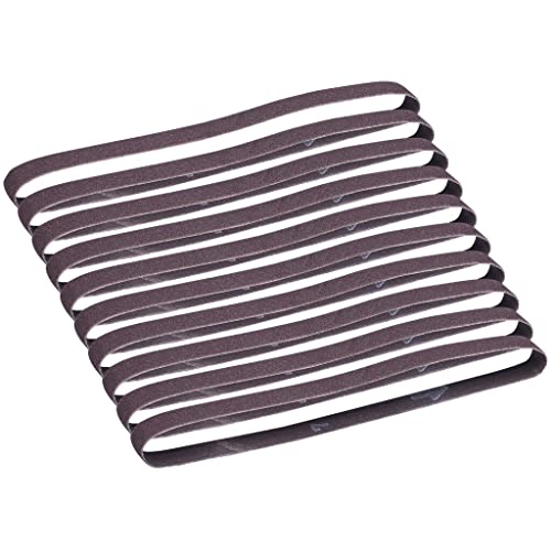 SW-Stahl S3295-1 Schleifband Körnung 80 I geeignet für Bandschleifer S3295 I 10 x 330 mm I grobe Körnung I 10er Set von SW-Stahl