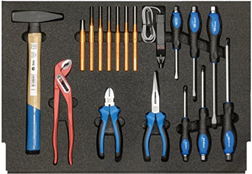 SW-Stahl Werkstattwagen- sortiment Schraubendreher, Z3000-16 von SW-Stahl