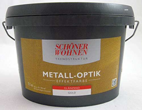 Trendstruktur Metall-Optik glänzend gold 1L Trendstruktur Metall-Optik glänzend gold 1L von SW