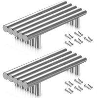 10X Stangengriff Möbelgriffe Türgriff Schrankgriff Küchengriff Griffe Edelstahl 220x160 Ø12MM - Swanew 10X Stangengriff Möbelgriffe Türgriff Schrankgriff Küchengriff Griffe Edelstahl 220x160 Ø12MM - Swanew von SWANEW