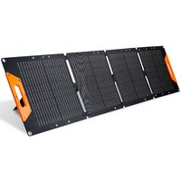 120W Solarladegerat Faltbares Solarpanel Solaranlagen Wasserdicht Solar Panel für Balkon Solaranlage, Photovoltaik - Schwarz von SWANEW