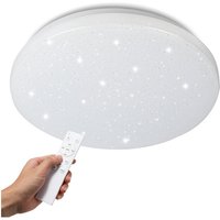 24W led Deckenleuchte Fernbedienung Badlampe Tageslicht Beleuchtung Dimmbar - Kaltweiß und Warmweiß - Swanew von SWANEW