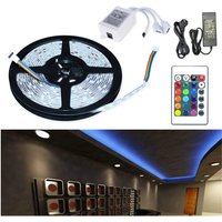 2M led Streifen Lichtband Beleuchtung led Strip Lichterkette rgb led Stripe Band Strip Farbwechsel 30LEDs IP20 mit 24 Tasten Fernbedienung - Swanew von SWANEW