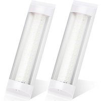 2X led Innenbeleuchtung Unterbauleuchte Lichtleiste Küchenlampe Wandleuchte Schrankleuchte Dach Lampe 12V dc Weiß - Swanew von SWANEW