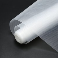 2er Set Schubladenmatte Einlegeböden Regale Antirutschmatte zuschneidbar,Transparentes Weiß - Swanew von SWANEW