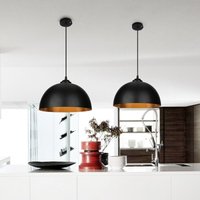 Swanew - 2x led Pendelleuchte Hänge-Leuchte Hängelampe Decken-Lampe Decke Beleuchtung von SWANEW