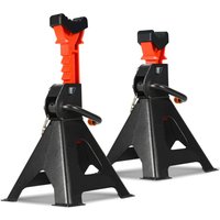 2x Unterstellböcke 3T klappbar verstellbar Auto pkw Wagenheber Abstellböcke Für SUV/Van/Caravan - Swanew von SWANEW